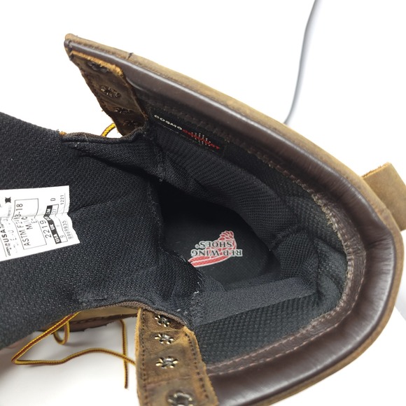 Red‎ Wing 2219 Logger Max Waterproof Vibram Sole Leather Work Boots Mens 9D main image 13